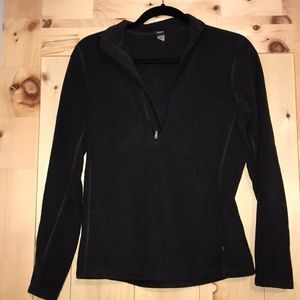 REI Black Fleece 3/4 Zip Size M